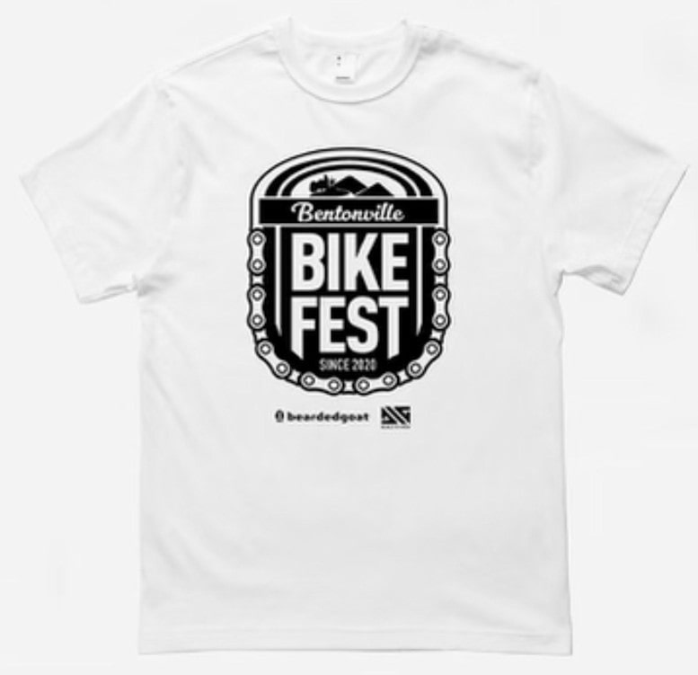 Echt Lot charme BBF T-Shirt Slate :: Bentonville Bike Fest :: where everyone is welcome