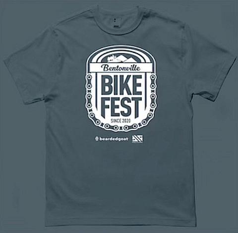 Bentonville Bike Fest webshop Image BBF T-Shirt Green