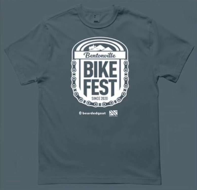schuifelen lezing Durf BBF T-Shirt Green :: Bentonville Bike Fest :: where everyone is welcome