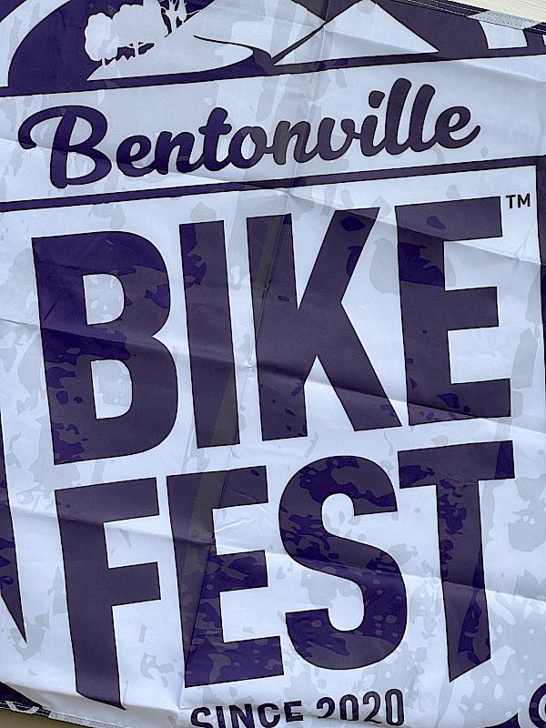 Bentonville Bike Fest Flag image 4