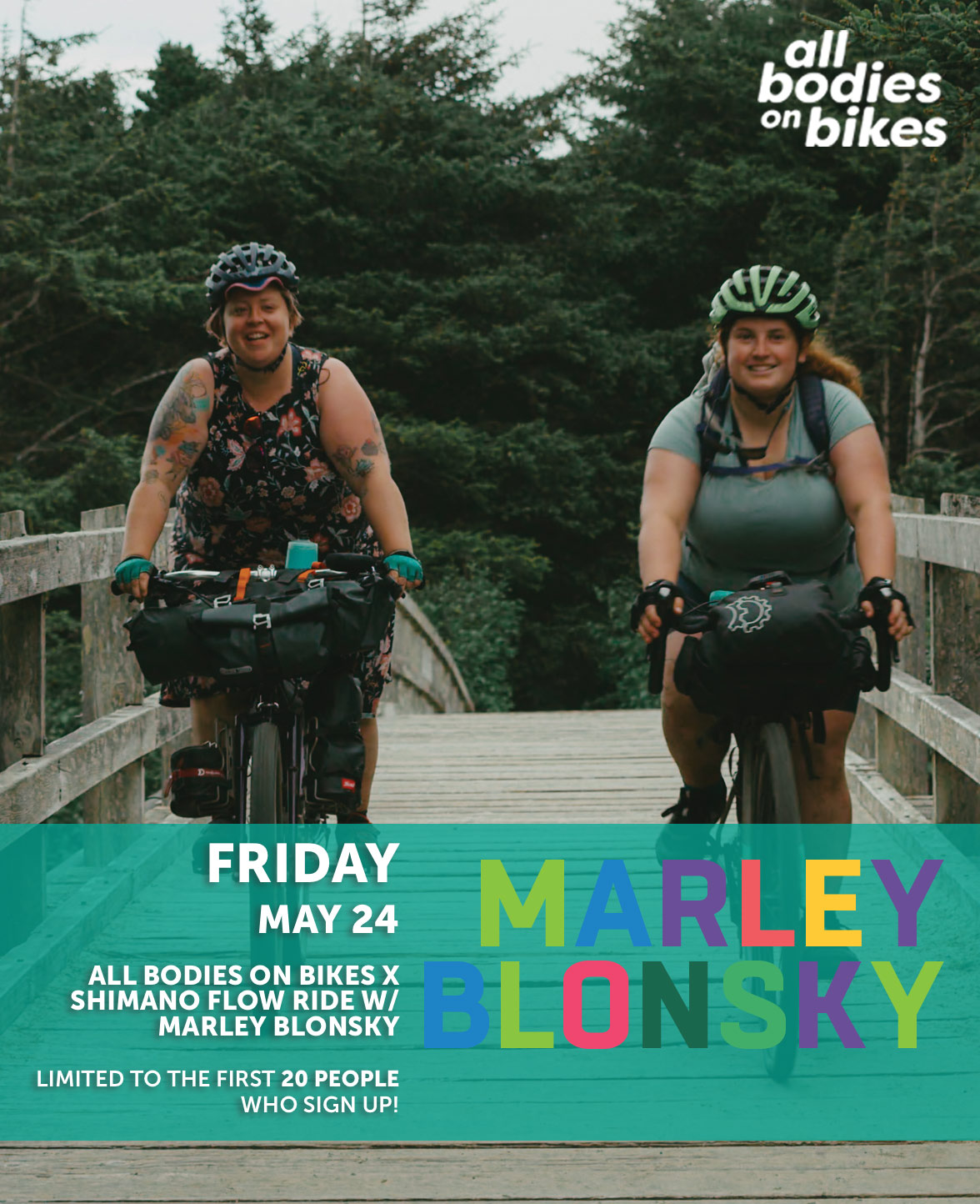 All bodies on bikes with Marley Blonsky presented by Shimano